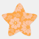 Search for orange stars stickers Girly