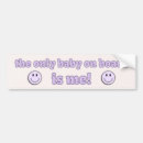 Search for funny baby bumper stickers Baby on board