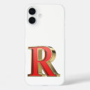 Search for letter r iphone cases Gold