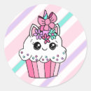 Search for whimsical cupcake stickers Pink