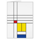 Recherche de mondrian vœux cartes De stijl
