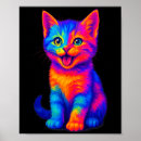 Search for cute rainbow kitten posters Funny