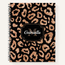 Search for leopard print notebooks Cute