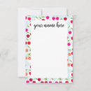 Search for fruit note cards Blue