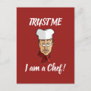Search for chef postcards Red