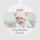 Search for granddaughter ornaments Grandparents