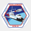 Search for challenger stickers Shuttle