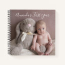 Search for new year notebooks Baby's first year
