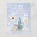 Search for heart stars postcards Merry christmas