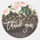 Search for light pink wedding stickers Thank you