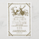 Search for rustic deer wedding invitations Buck and doe
