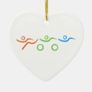 Search for triathlon ornaments Ironman