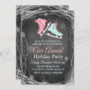 Search for ice skating seasonal invitations Snowflakes