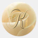 Search for letter k monogram stickers White