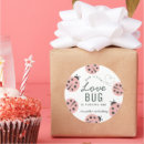 Search for cute pink ladybug stickers Black