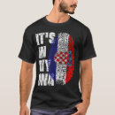 Recherche de la croatie tshirts Pays