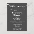 Search for mason jar rehearsal dinner invitations Modern