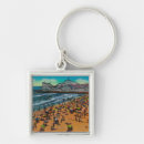 Search for crowded keychains Beach