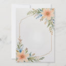 Search for blank frame invitations Flowers