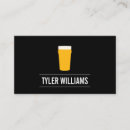 Recherche de brasseur cartes visite Bière
