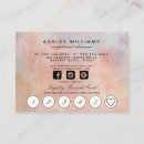 Search for eyelash extensions loyalty cards Aesthetician