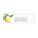 Search for lemon return address labels Minimalist