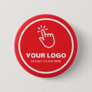 Search for red logo buttons Simple