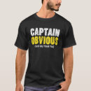 Search for captain obvious tshirts Thank