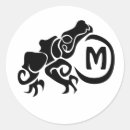 Search for mutants stickers Illustration