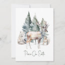 Search for forest animals christmas cards Deer