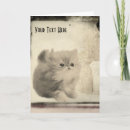 Search for vintage kitten cards Cute