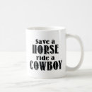 Recherche de cowboy drôle tasses Équitation