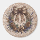 Search for pinecones magnets Wreath