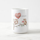 Search for owl always love you mugs Heart