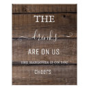 Search for rustic open bar signs Bridal shower