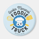 Search for cookie monster foodie truck magnets Muppet