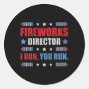 Search for directors stickers July