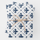 Search for fleur de lis gift wrap Antique