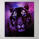 Search for purple tiger posters Blue