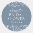 Search for something blue bridal shower stickers Wildflowers