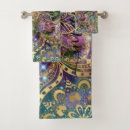 Search for purple and gold bath towels Boho