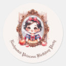 Search for snow princess stickers Girl birthday