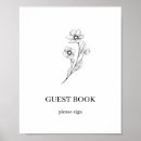 Search for baby shower guest book posters Minimalist