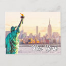 Recherche de île de liberté cartes postales New york
