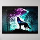 Search for wolf moon posters Spirit animal