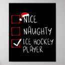 Search for christmas ice hockey art Funny