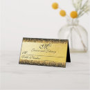 Search for gold foil place cards Glitter