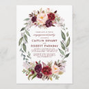 Search for marsala engagement party invitations Burgundy