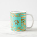 Search for teal and gold mugs Classy
