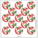 Recherche de vert blanc rouge autocollants Pour enfants